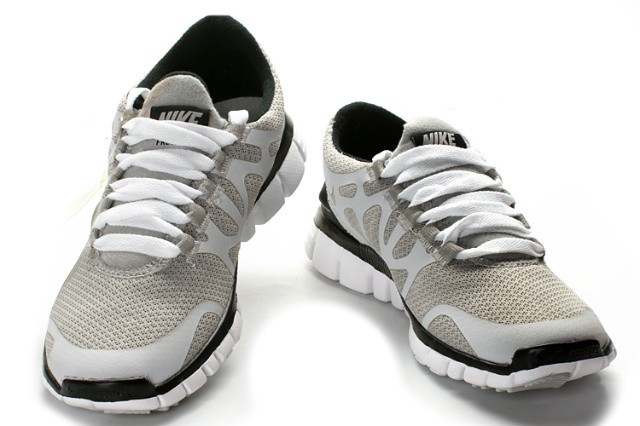 Nike Free 3.0 V3 Mens Shoes white grey black